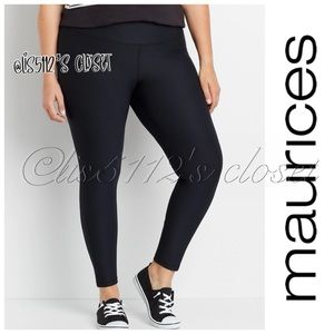 Maurices High Rise Black Sculpt Legging Plus 2X 18 20